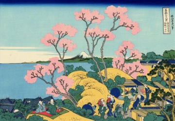  su - Die Fuji von gotenyama bei shinagawa auf der tokaido Katsushika Hokusai Ukiyoe